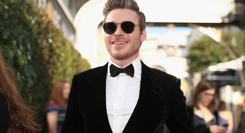 Richard Madden arrives to the 76th Annual Golden Globe Awards held at the Beverly Hilton Hotel on January 6, 2019.