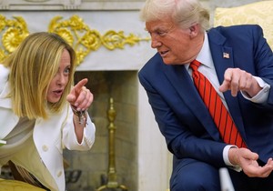 Đorđa Meloni Donald Tramp