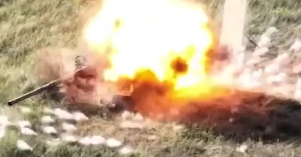 "Pancerna pięść" Putina rozbiła się na "żelaznej reducie" Ukrainy. Jest nagranie z frontu