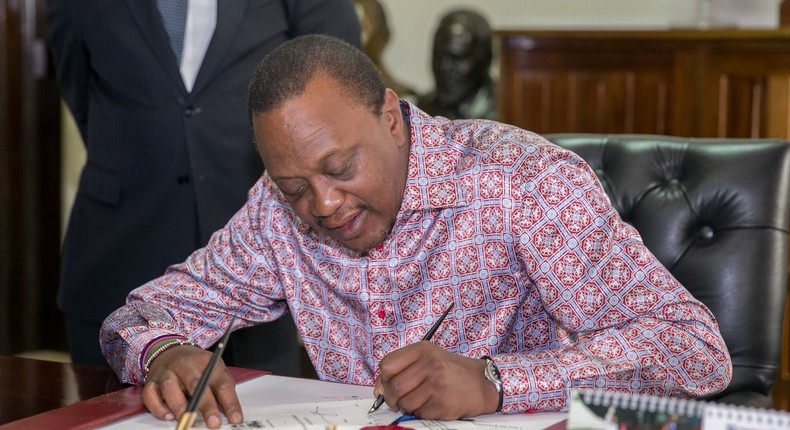 President Uhuru Kenyatta