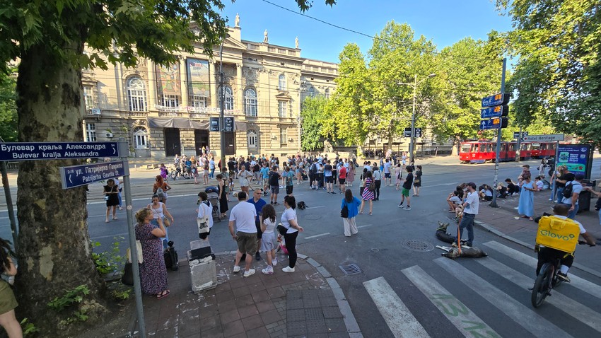 beograd studenti blokade protesti bulevar