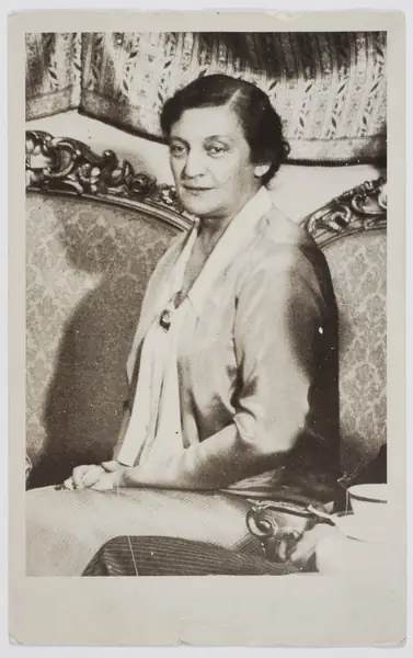 Aleksandra Piłsudska, z domu Szczerbińska. Około 1930 r. Fot. 