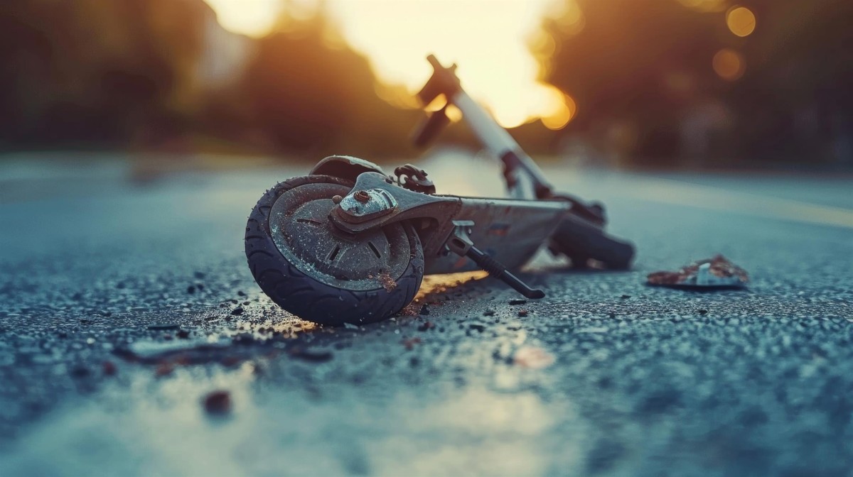 Sierakowice. A tragic accident at a scooter. The 13-year-old is dead