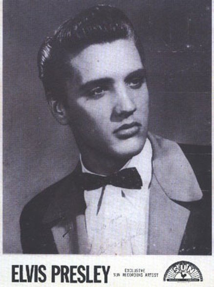 Elvis Presley w 1954 r.