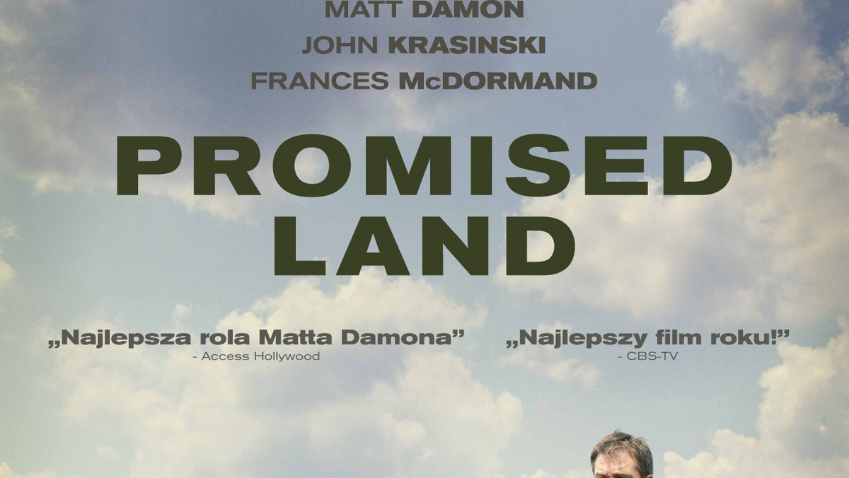 Zdobywca Oscara - Matt Damon oraz laureat Złotej Palmy Gus Van Sant, znów powalczą o najbardziej prestiżowe nagrody w filmowym świecie. Ich najnowszy film "Promised Land" znalazł się w Konkursie Głównym 63. MFF Berlin 2013.