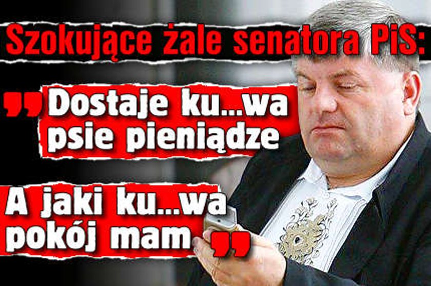 Znów afera z senatorem. Wyłudza działkę