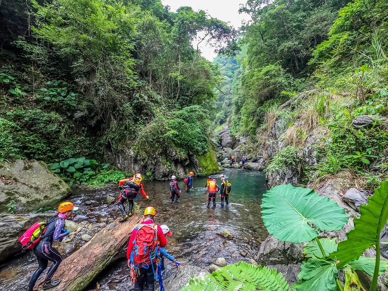 River tracing na Tajwanie. Kolekcja własna