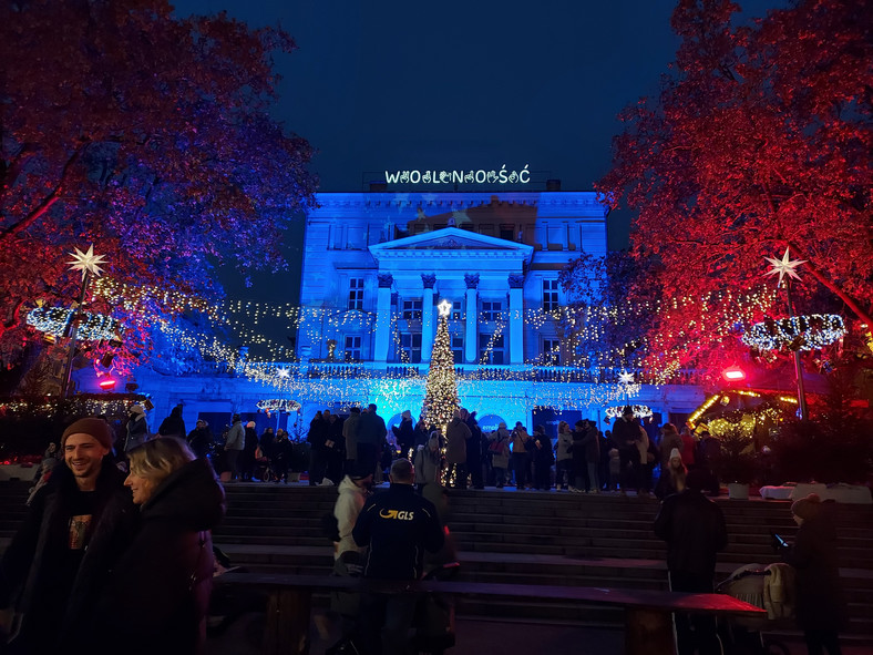 Betlejem Poznańskie na placu Wolności