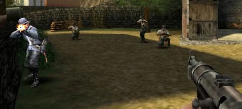 Screen z gry "Medal of Honor: Heroes"