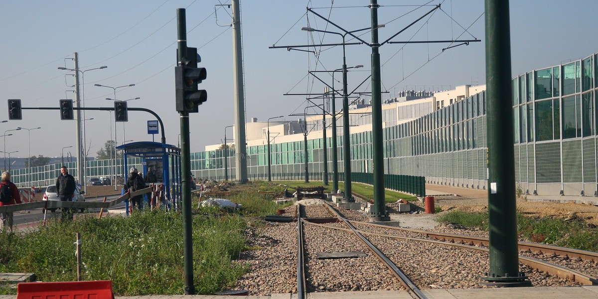 remont trasy tramwajowej na Ruczaj