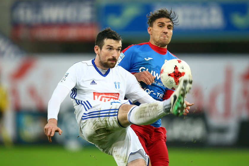 Pilka nozna. Ekstraklasa. Piast Gliwice - Wisla Plock. 28.10.2017