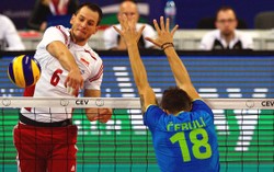 ME siatkarzy: Kurek i Kubiak są źli po porażce ze Słowenią