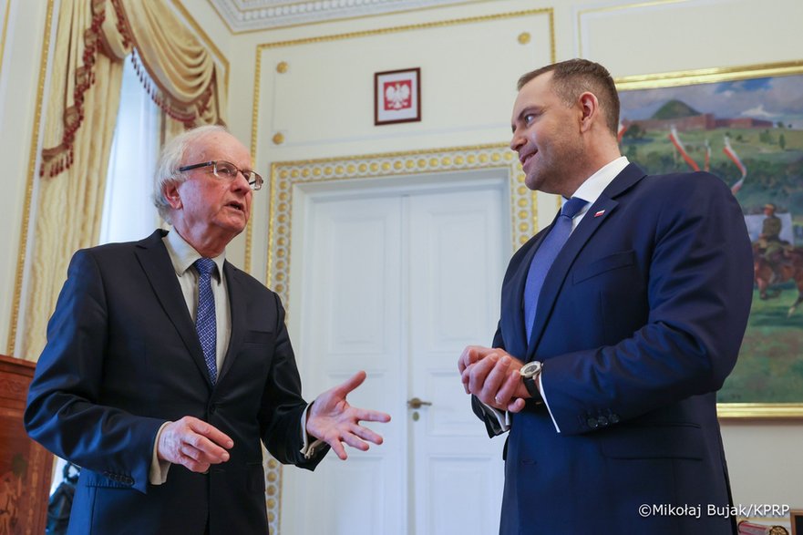 Prof. Grzegorz Kołodko i Karol Nawrocki