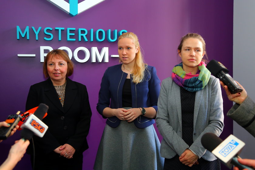 Anna Moskal, Paulina Kwiatkowska i Barbara Otulska opowiadały o wspólnym projekcie