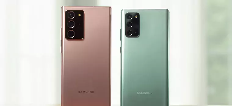 Galaxy Note20 kontra Note20 Ultra - krótkie porównanie flagowców Samsunga