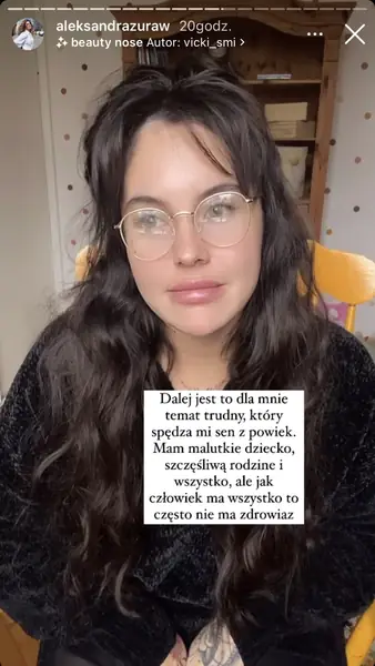 Ola Żuraw opowiada o swoim nastawieniu na Instagramie / Instagram @aleksandrazuraw