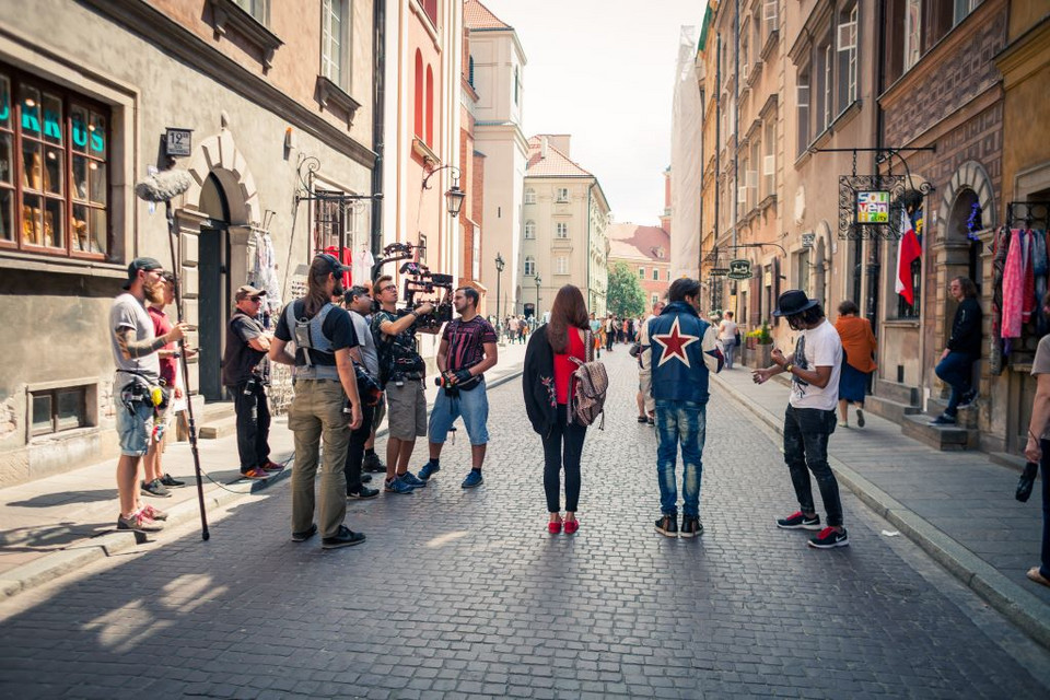 Zdjęcia z planu filmu "Teefa w tarapatach"