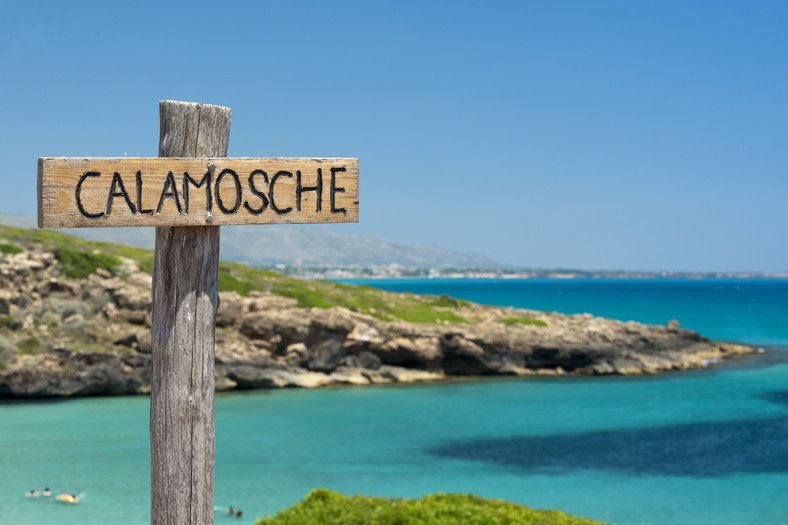 Calamosche – plaża w prowincji Syrakuzy