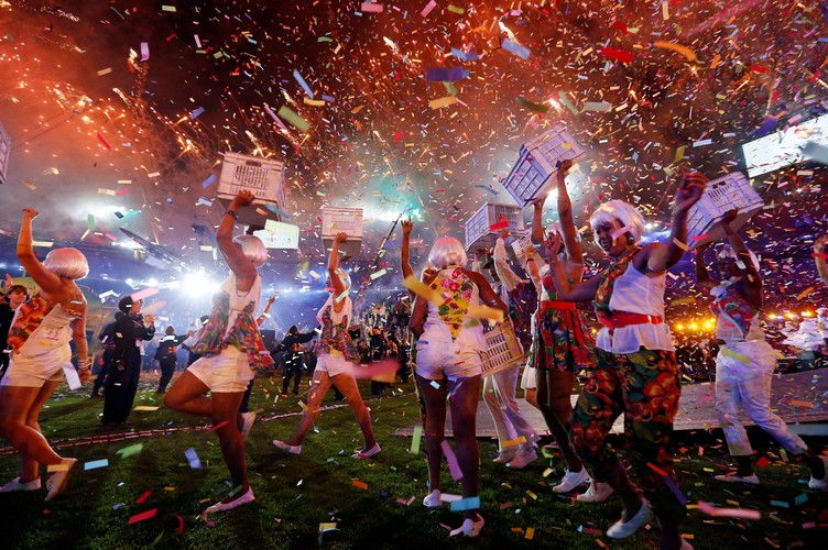 Ceremonia zamknięcia paraolimpiady w Londynie