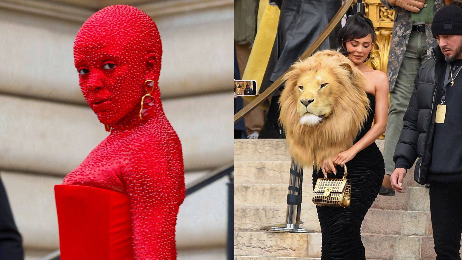 Egészen démoni külsővel jelent meg Doja Cat és Kylie Jenner a Párizsi Divathéten