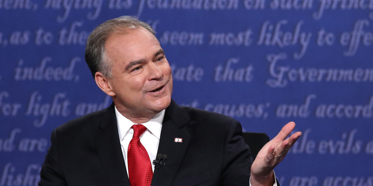 Tim Kaine suggests Donald Trump is a 'maniac' who could cause a 'catastrophic' nuclear event