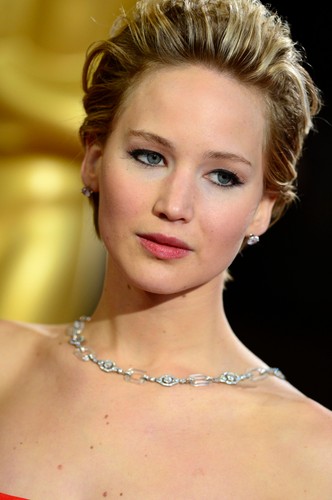 Jennifer Lawrence na gali Oscarów 2014
