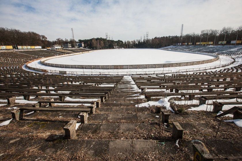 Stadion na Golecinie to rudera