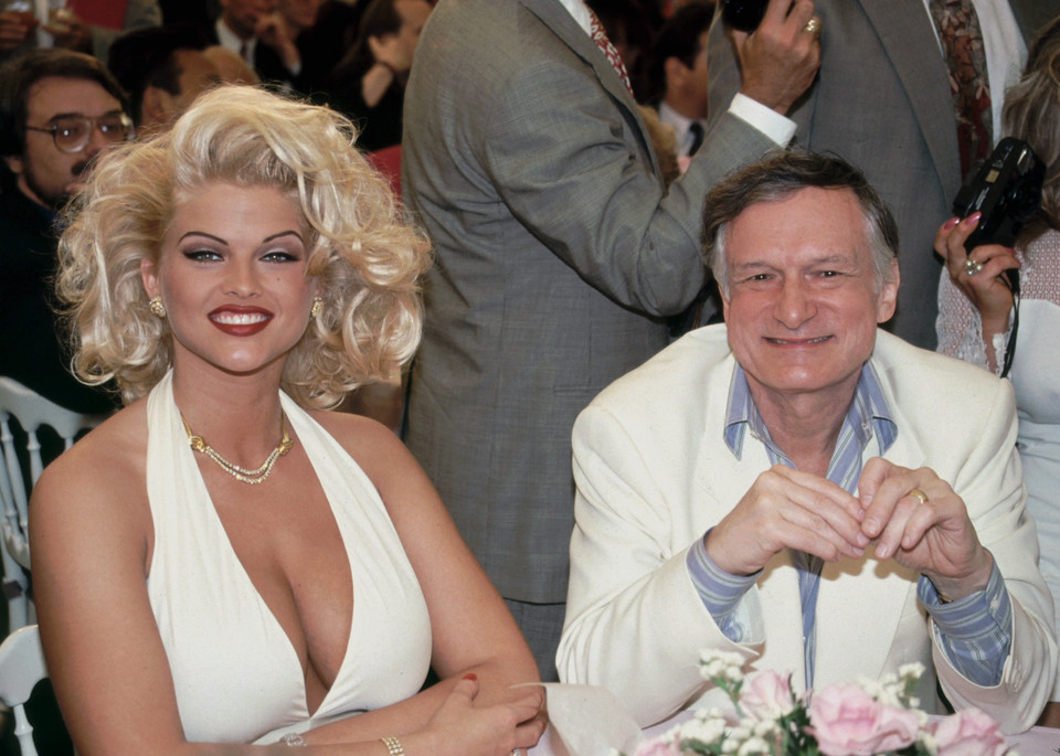 Anna Nicole Smith i Hugh Hefner