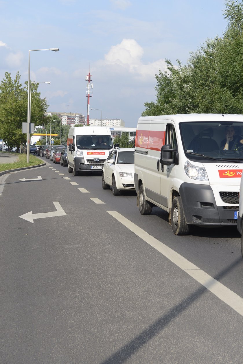 Korki przez zamknięcie ul. Mińskiej