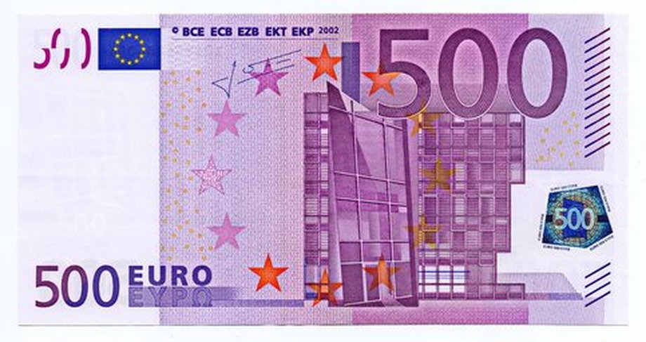 500 euro (500 EUR)