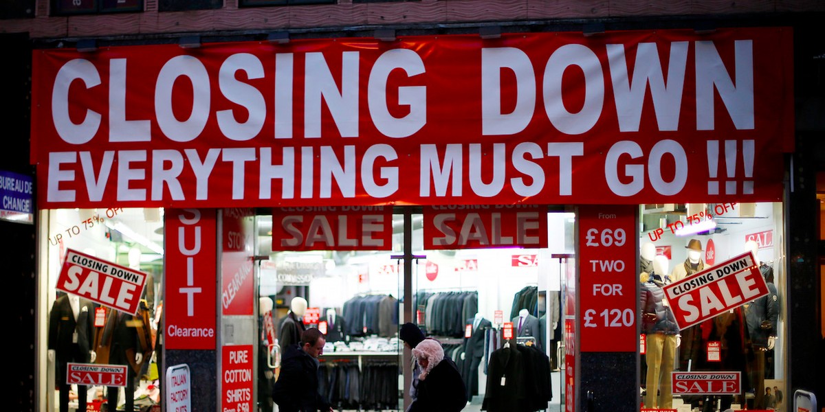 The outlook for High Street retailers is grim.