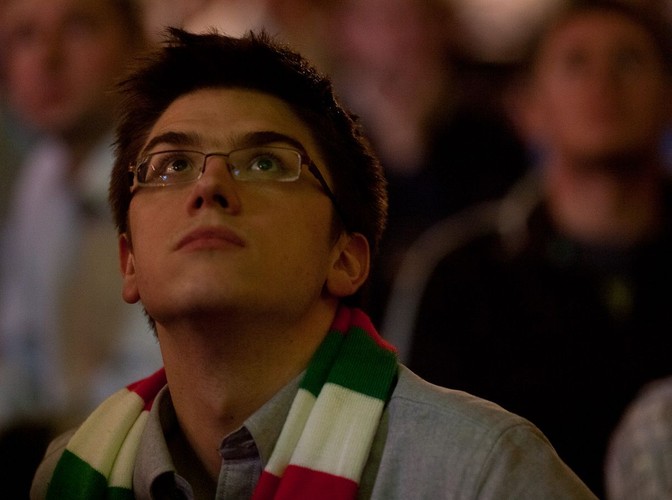 Kibice murem za Legią