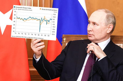 Gospodarka Rosji przyśpieszyła. Pojawiły się jednak czarne chmury