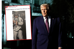 Tak wygląda pojmany Maduro. Trump publikuje zdjęcie z okrętu USA