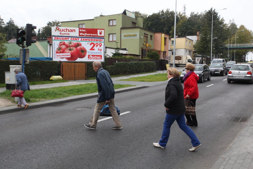 Przejście na Chwarznieńskiej w Gdyni