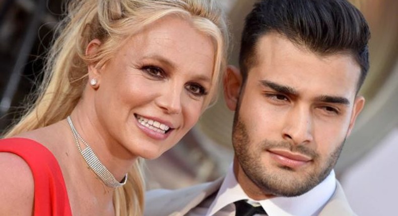 American singer Britney Spears and Sam Asghari [PageSix]