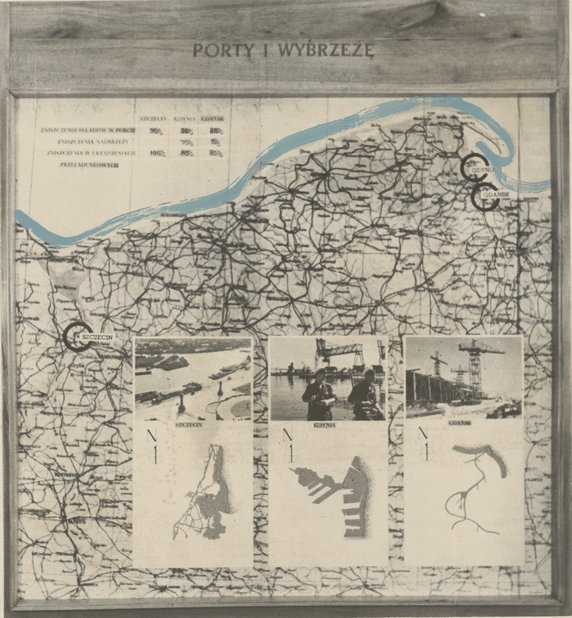 Ilustracja z albumu "Polska: Ziemie Odzyskane", 1947 r.