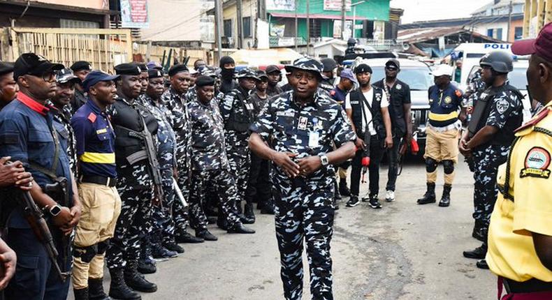 Commissioner of Police, Lagos State Command, Adegoke Fayoade [Twitter:@BenHundeyin]