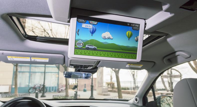 10. Rear-seat entertainment systems