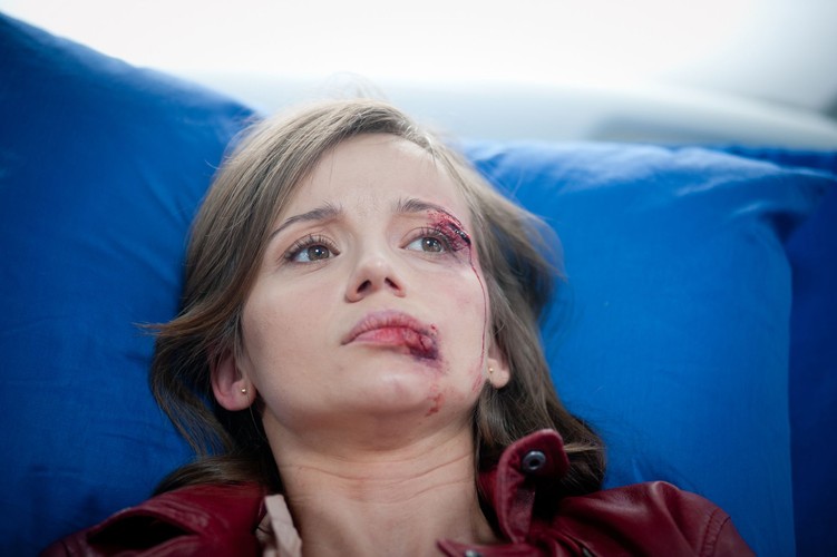 Anna Przybylska ofiarą przecy domowej w serialu 'Lekarze'