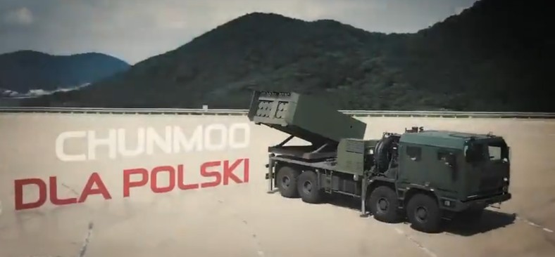 Koreańska wyrzutnia rakiet Chunmoo