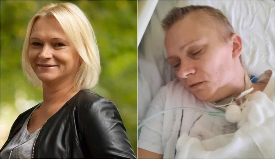 Ania Zakrzewska przed i po udarze