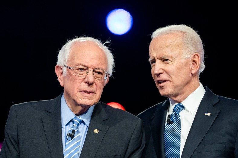 Bernie Sanders i Joe Biden