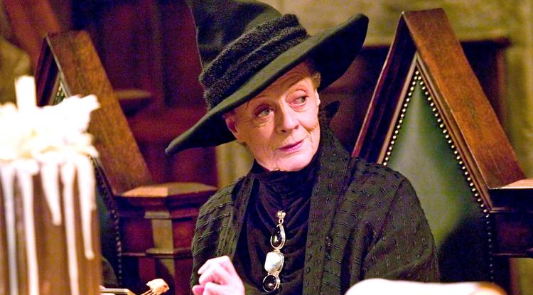 Maggie Smith a Harry Potterben