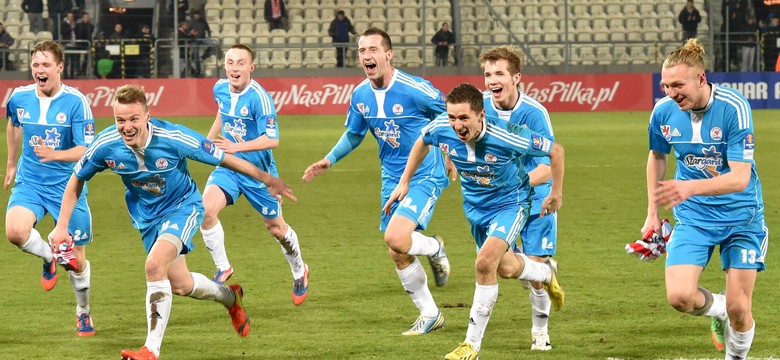 Puchar Polski: Błękitni Stargard Szczeciński w półfinale. Cracovia za burtą