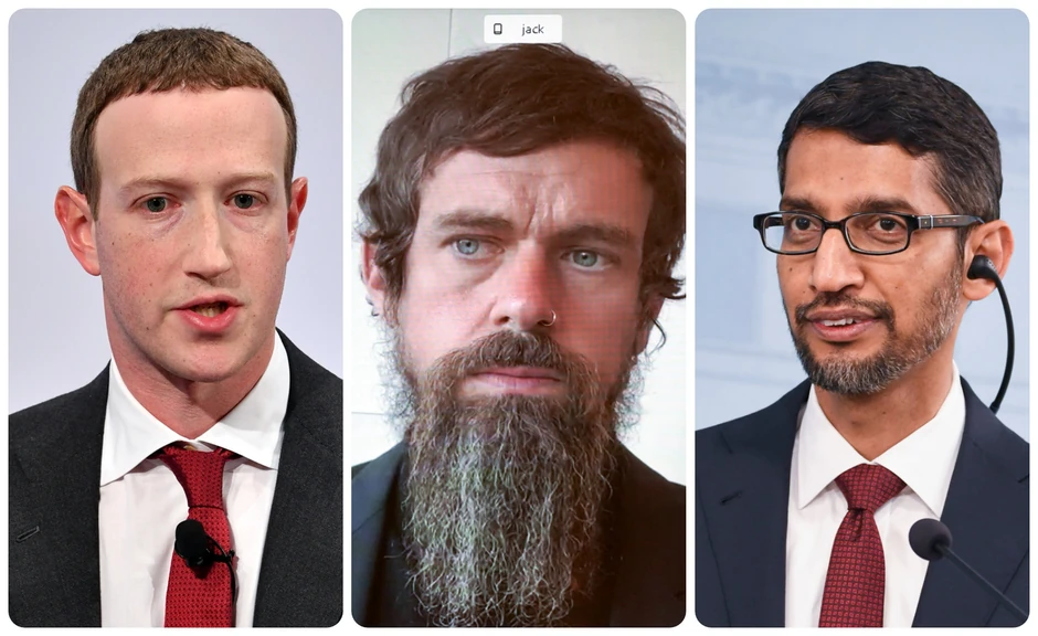 Mark Zakerberg, Džek Dorsi i Sundar Pičaj