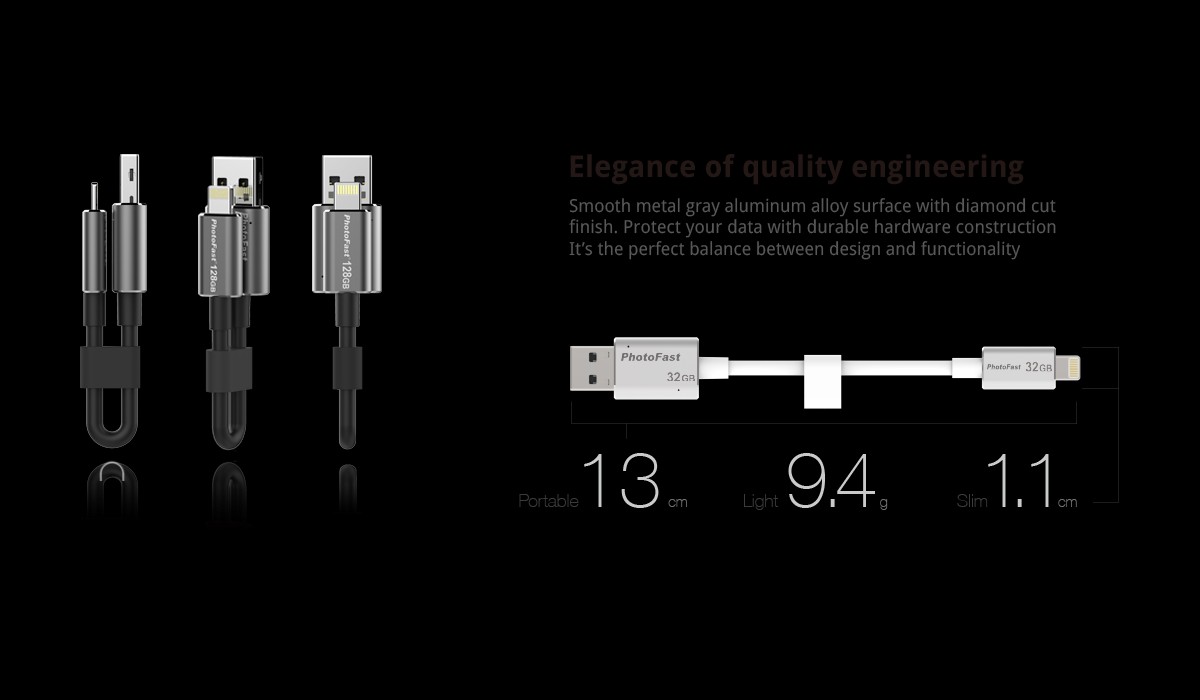 Nietypowy pendrive do iPhone. Oto PhotoFast Memories Cable [TESTUJEMY]