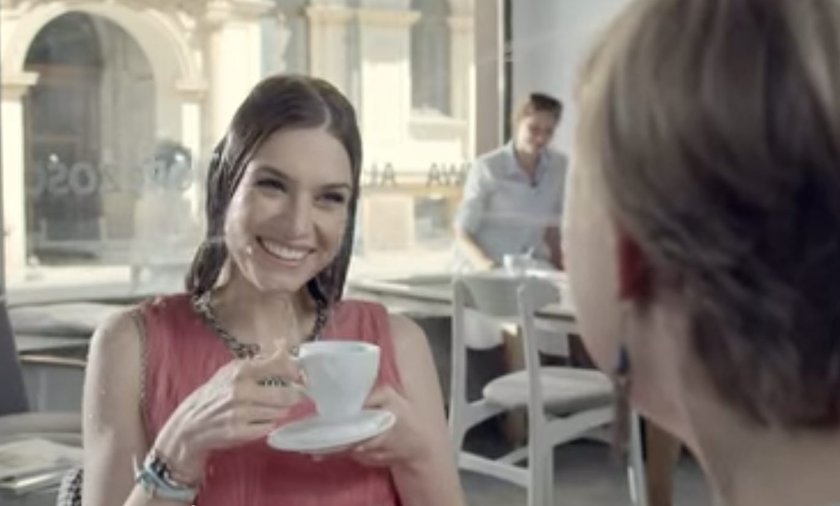 Julia Kamińska w spocie reklamowym