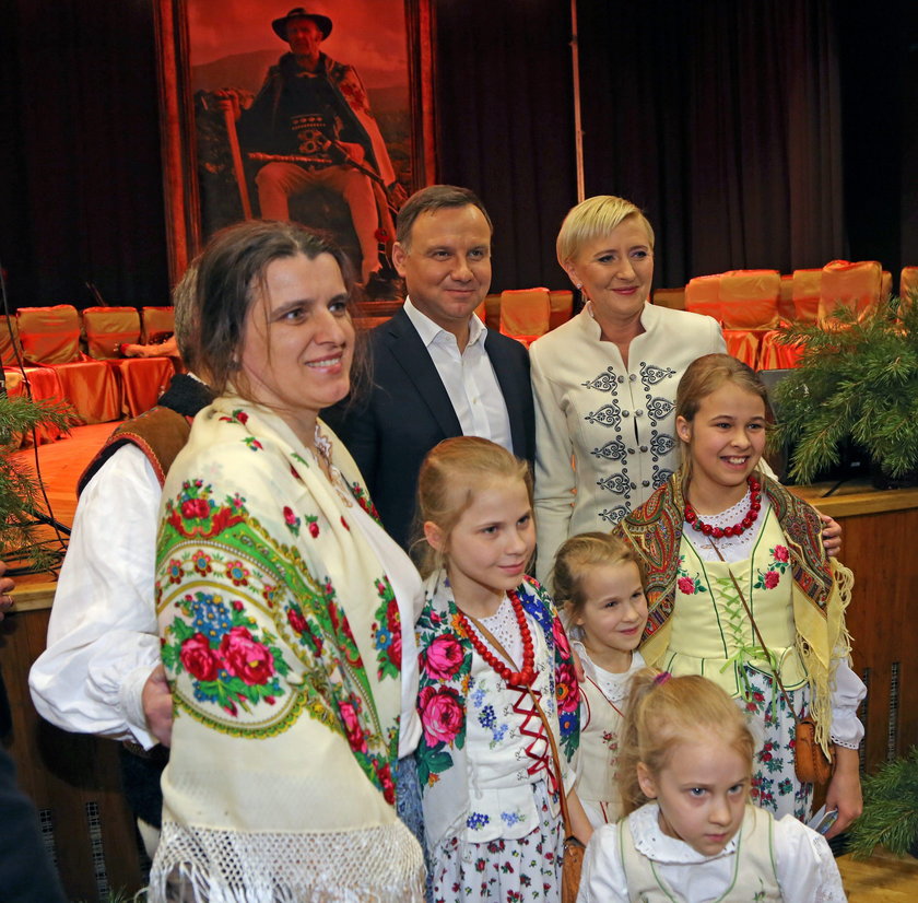 Andrzej Duda na Podhalu