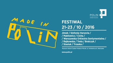 Festiwal "Made in POLIN" od piątku w Muzeum Historii Żydów Polskich